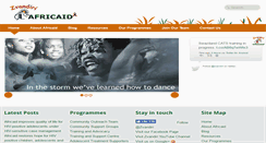 Desktop Screenshot of africaid-zvandiri.org