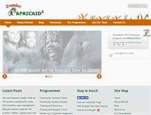 Tablet Screenshot of africaid-zvandiri.org